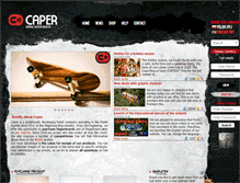 Tablet Screenshot of capershop.pl